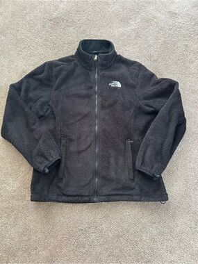 The North Face Black Fleece Jacket - Full Zip size women’s large